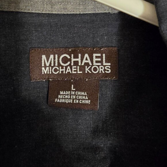 MICHAEL KORS MENS BUTTON DOWN SHIRT - Picture 3 of 3